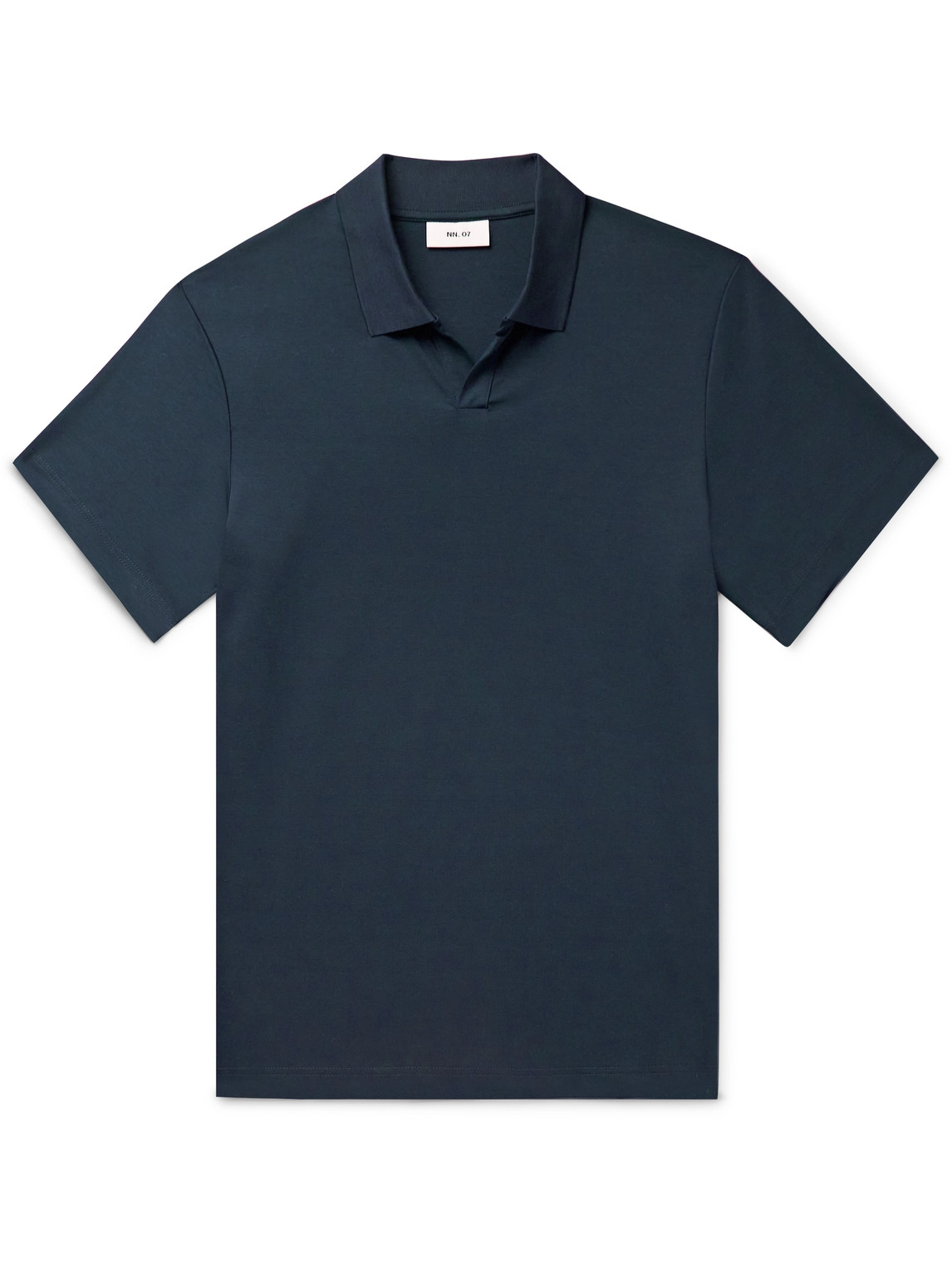 NN07 - Paul 3525 Organic Cotton Polo Shirt - Men - Blue - L NN07 - Paul 3525 Organic Cotton Polo Shirt - Men - Blue - L von NN07