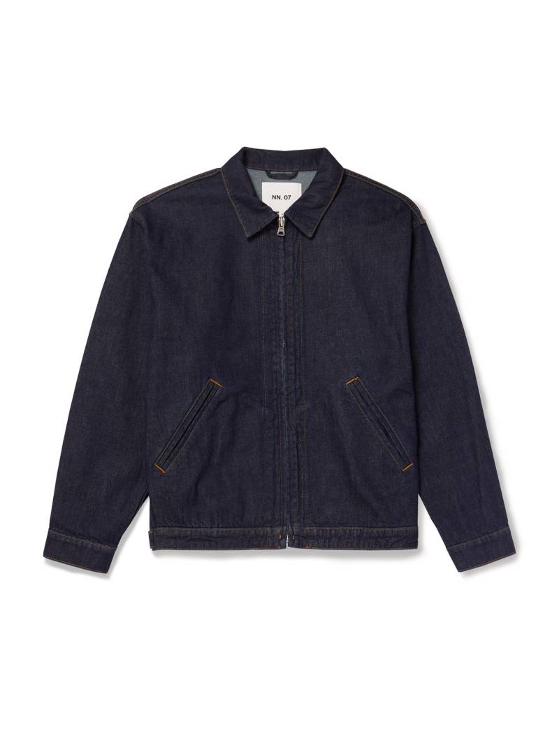 NN07 - Petrus 1843 Organic Denim Jacket - Men - Blue - S von NN07