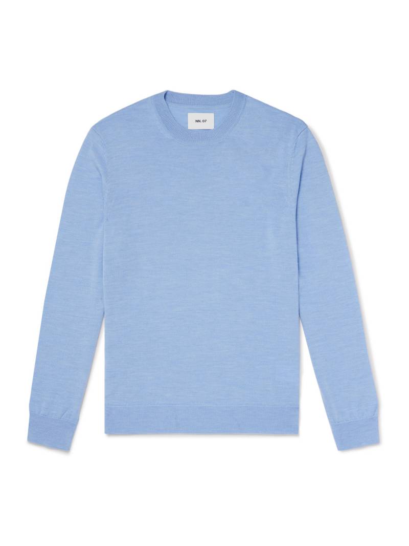 NN07 - Ted 6605 Merino Wool Sweater - Men - Blue - M von NN07