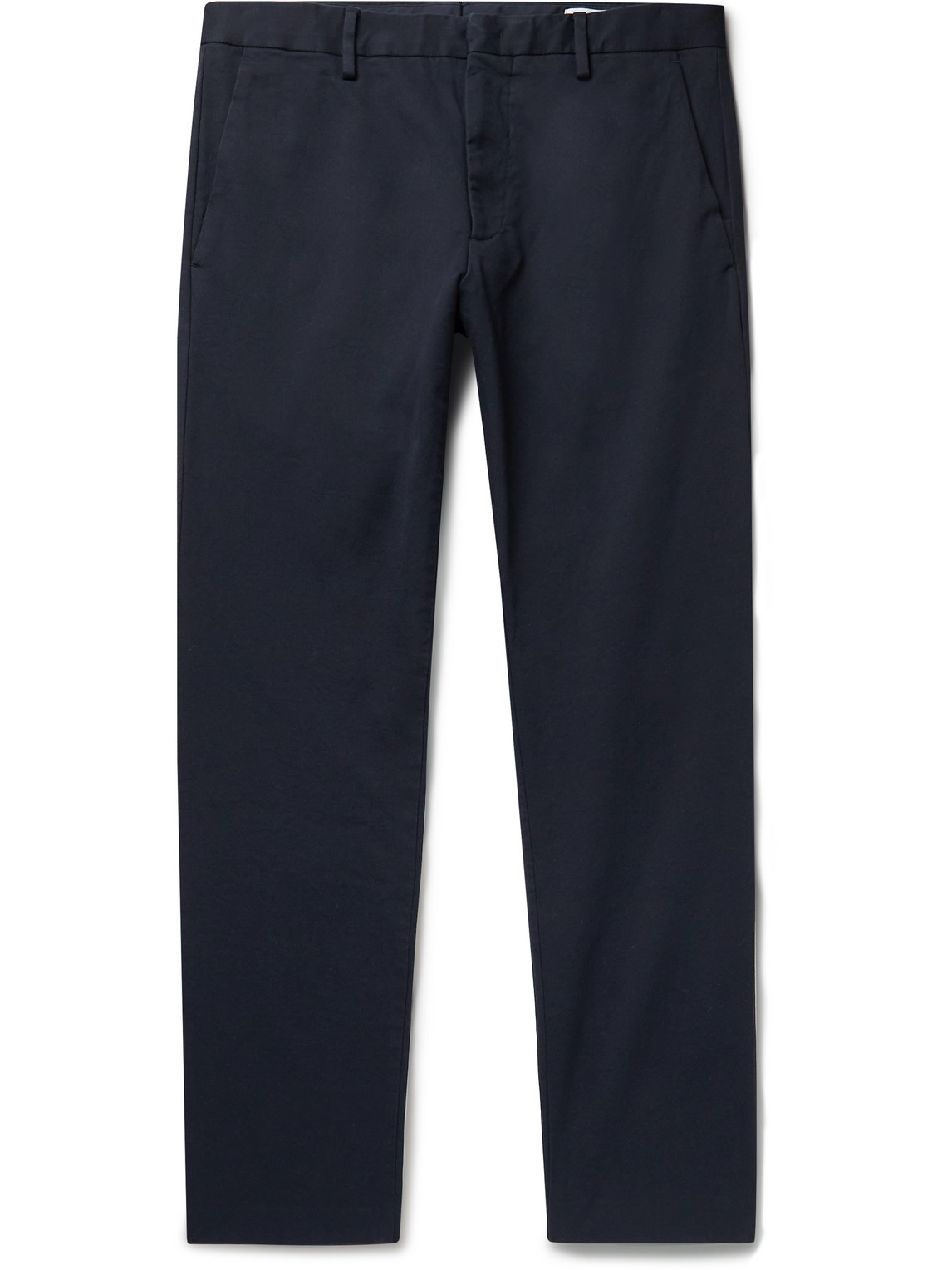 NN07 - Theo Tapered Stretch Organic Cotton-Twill Chinos - Men - Blue - 34W 32L von NN07