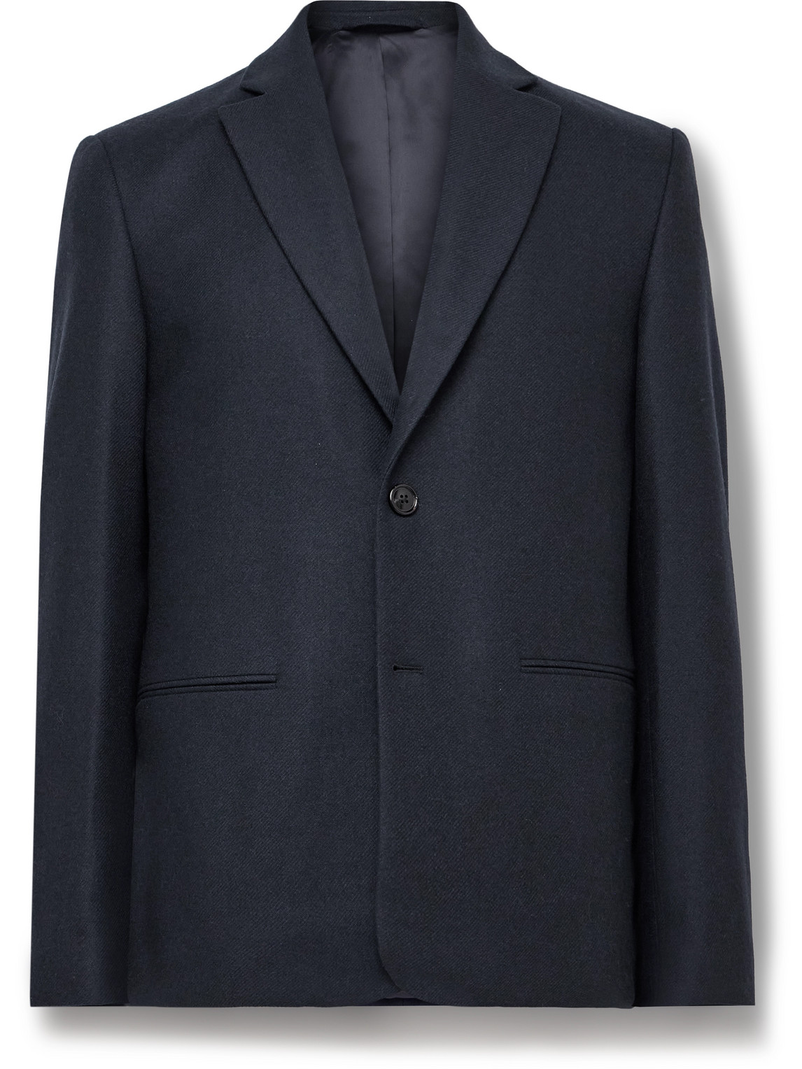 NN07 - Timo 1091 Unstructured Flannel Suit Jacket - Men - Blue - L NN07 - Timo 1091 Unstructured Flannel Suit Jacket - Men - Blue - L von NN07