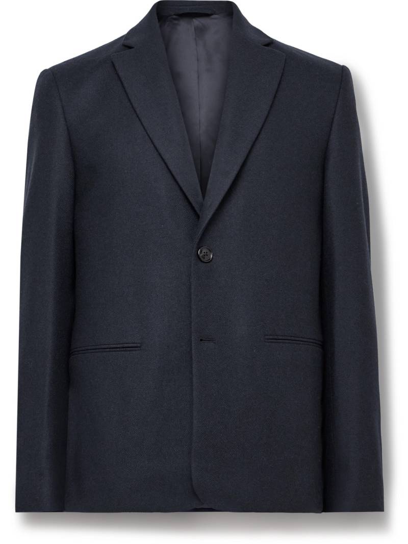 NN07 - Timo 1091 Unstructured Flannel Suit Jacket - Men - Blue - L von NN07