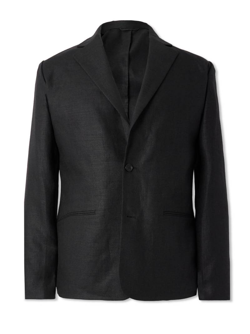NN07 - Timo 1454 Linen Suit Jacket - Men - Black - XXL von NN07