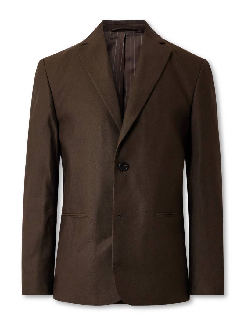 NN07 - Timo 1808 Canvas Blazer - Men - Brown - XL von NN07