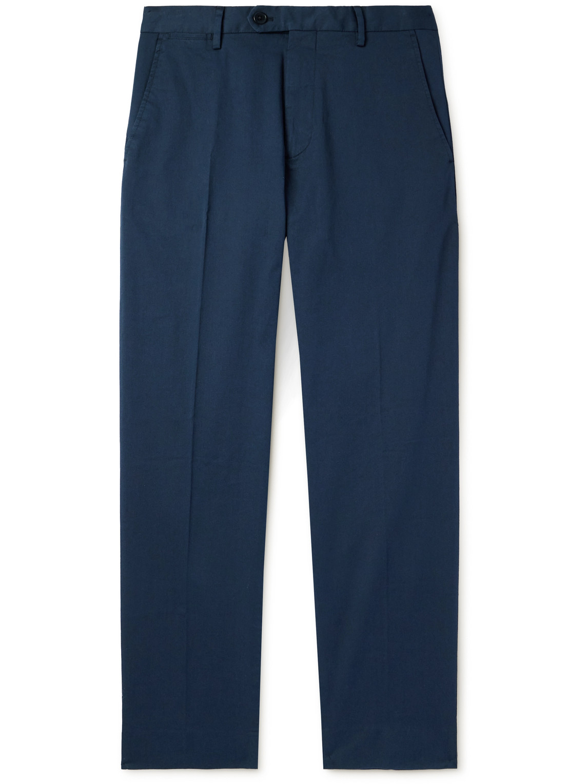 NN07 - Wilhelm 1804 Slim-Fit Straight-Leg Organic Cotton-Blend Chinos - Men - Blue - 28W 32L von NN07