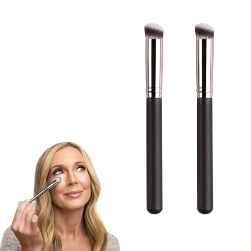 2024 New Beauty Brushes, A506 Concealer Brush, 101 Foundation Brush, Angie Hot & Flashy A506 Concealer, Concealer Brush Under Eye for Makeup, Conceal Makeup Brush Set (2pcs A) von NNBWLMAEE