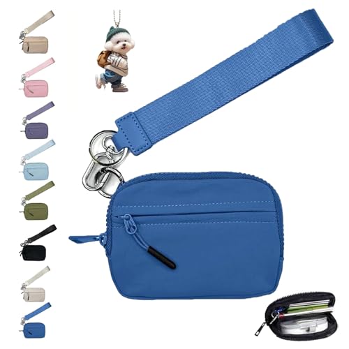 Commonlyto Wallet, The Wallet 2nd Gen, Commonlyto Small Nylon Wristlet Purses, with Zipper Waterproof Material, for Women's Daily Travel and Shopping (A) von NNBWLMAEE