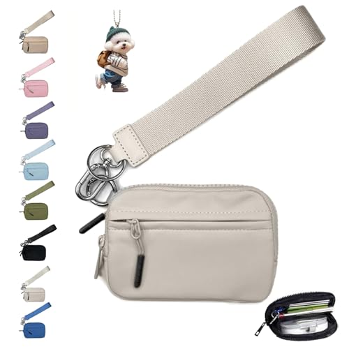 Commonlyto Wallet, The Wallet 2nd Gen, Commonlyto Small Nylon Wristlet Purses, with Zipper Waterproof Material, for Women's Daily Travel and Shopping (H) von NNBWLMAEE