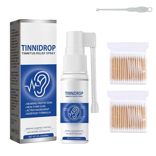 Luhaka Tinnidrop Tinnitus Relief Spray, Tinnitus Relief for Ringing Ears, Tinnitus Relief Spray, Ear Tinnitus Relief for Relieves Tinnitus, Ear Back, Ear Discomfort (1pcs) von NNBWLMAEE