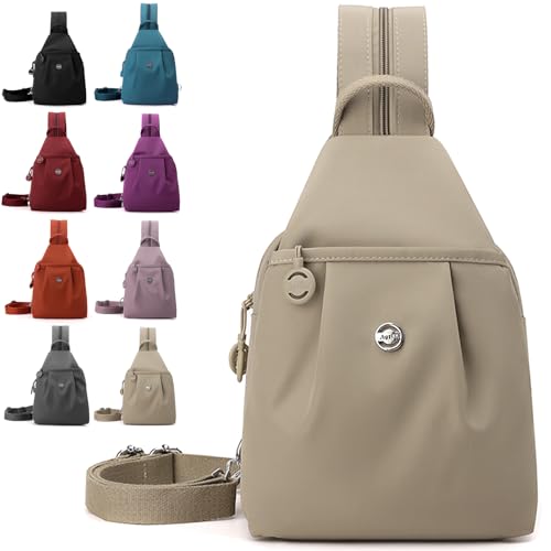NNBWLMAEE Waterproof 2-Way Commuter Bag, Large Capacity 3-in-1 Multifunctional Sling Bags for Backpack/Shoulder/Crossbody (C) von NNBWLMAEE