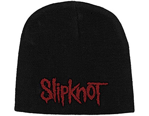 Slipknot Red Logo Beanie Hat Mütze von NNG