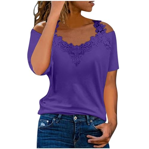 BH Shirt Damen Sport Damen Bluse weiß tailliert Damen Oberteile elegant festlich Glitzer Tunika Damen elegant Glitzer Animal Print Damen Oberteil bunt Crop Tops Damen elegant BH Hemd Damen Spitze von NNGOTD