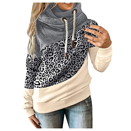 Bunte Pullover Damen Strick Sweatshirts Damen Langarm weis Damen Hoodie schwarz mit Druck Jacke Sport Damen Winter Schwarze Weste Damen only Langarmshirt Damen lang weihnachtsmann Longbluse von NNGOTD