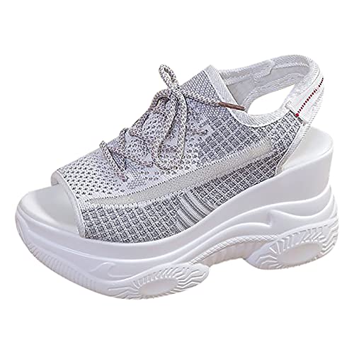 Damen Barfussschuhe Strandschuhe Badeschuhe Barfuß Schuhe Schwimmschuhe Wasserschuhe Aquaschuhe Surfschuhe für Wassersport Outdoor Sneakers Damen Sommer Sandalen+breite+füße+Damen Herren flip Flops von NNGOTD