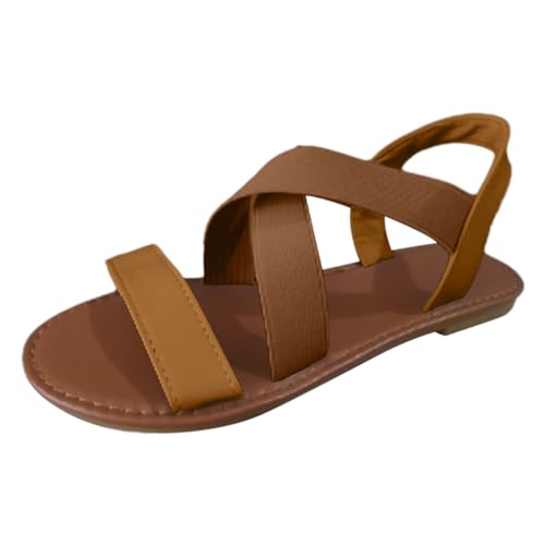 Damen Pantoletten - Sandalen mit verstellbaren Riemen - Hausschuhe - Natur Kork-Fussbett - extra bequem mit Sohle aus Velourleder ballerina sneaker damen herren sandalen hallenschuhe damen von NNGOTD