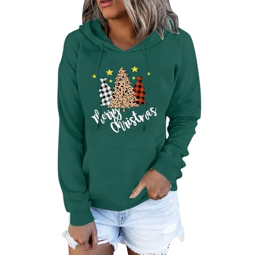 Damen Pullover schwarz 44 Damen Sweatshirt mit Kapuze Taupe Damen Hoodie Oversize lang Sweater Jacke Damen rosa Mantel blau Damen only Sport Langarmshirt Damen lang Weihnachten Hemd Tshirt von NNGOTD