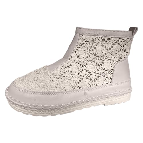 Damen Slip-On Walkingschuhe Sneaker Mesh Leichte Lace-up Laufschuhe Atmungsaktiv Freizeitschuhe Fitness Turnschuhe Damen Sneaker elegant Sport Sandalen Damen Krankenhaus Schuhe Damen von NNGOTD