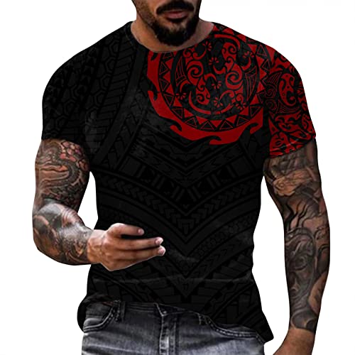 Herren Sommerhemd Hemd Herren 100% Baumwolle Henley Hawaii Hemd Männer Hawaiihemd Shirt Casual Langarm T-Shirts Freizeithemd Umstandsmode Sommer Oberteil Trägershirt Herren Sommer von NNGOTD