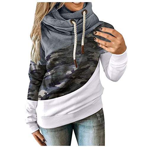 Hund Pullover Damen Replay Damen Sweatshirt Hoodys Damen gelb Damen Karierte Jacke gefüttert Mantel Damen grau Kapuze Langarmshirts Damen weihnachtsmann Damenoberteile von NNGOTD