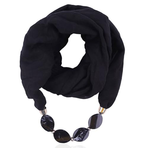 NNGOTD Damen einfarbiger Loop Schal mit Strass Perlen Unifarben Tuch leichter Schlauchschal Rundschal Schal Tuch Damen-schal Halstücher uni unifarben Loopschal einfarbig Halstuch Damenschal NNGOTD Damen einfarbiger Loop Schal mit Strass Perlen Unifarben Tuch leichter Schlauchschal Rundschal Schal Tuch Damen-schal Halstücher uni unifarben Loopschal einfarbig Halstuch Damenschal von NNGOTD
