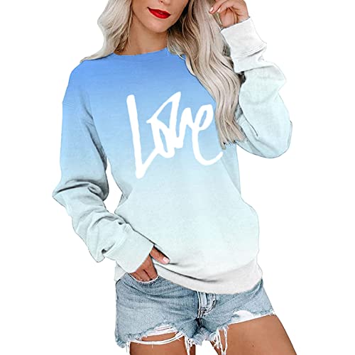 NNGOTD Pullover festlich Damen Glitzer Sweatshirt Kleid Damen Damen Hoodie 48 Kangaroos Jacke Damen Sommer Damen Mantel kariert grün Langarmshirts Damen gestreift Weihnachtspullover Damenblusen von NNGOTD