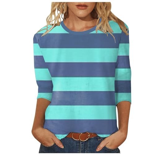 Tank Top Damen V-Ausschnitt Elegant Langarm Business Oberteile Casual Lose Hemd Einfarbig Langarmshirt mit Tasche Sport Tshirt Damen Locker Blusenshirt Damen Sportbekleidung(Oberteile Damen Blau,S) von NNGOTD