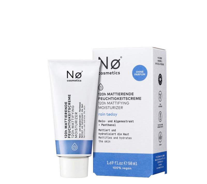 NO Cosmetics Feuchtigkeitscreme Rain Today 120h Hypermoisture Hydration Cream 50 ml von NO Cosmetics