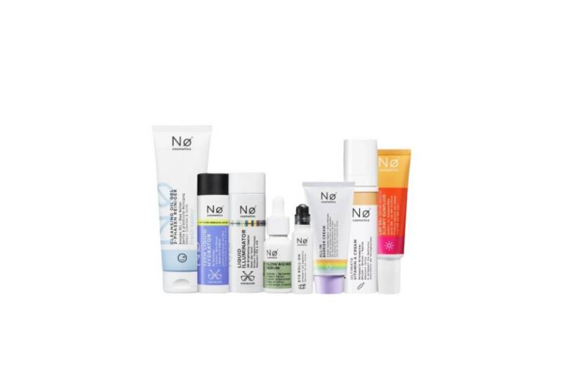 NO Cosmetics Gesichtspflege-Set Anspruchsvolle Haut Day & Night Routine 8-teilig, 8-tlg. von NO Cosmetics
