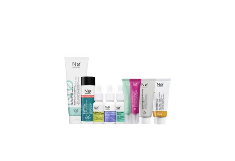 NO Cosmetics Gesichtspflege-Set Dehydrierte Haut mit Unreinheiten Day & Night Routine 9-teilig, 9-tlg. NO Cosmetics Gesichtspflege-Set Dehydrierte Haut mit Unreinheiten Day & Night Routine 9-teilig, 9-tlg. von NO Cosmetics