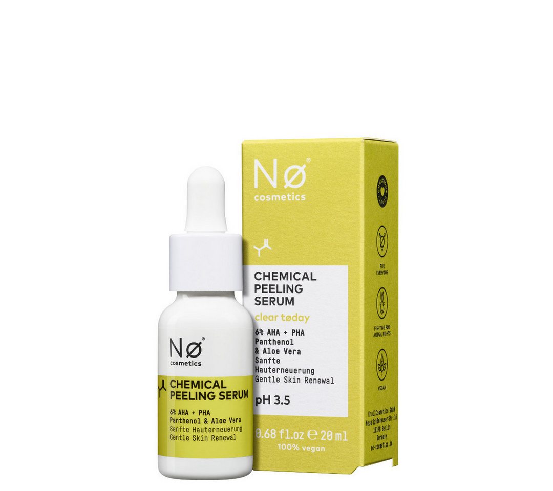 NO Cosmetics Gesichtsserum Clear Today Chemical Peeling Serum 20 ml NO Cosmetics Gesichtsserum Clear Today Chemical Peeling Serum 20 ml von NO Cosmetics