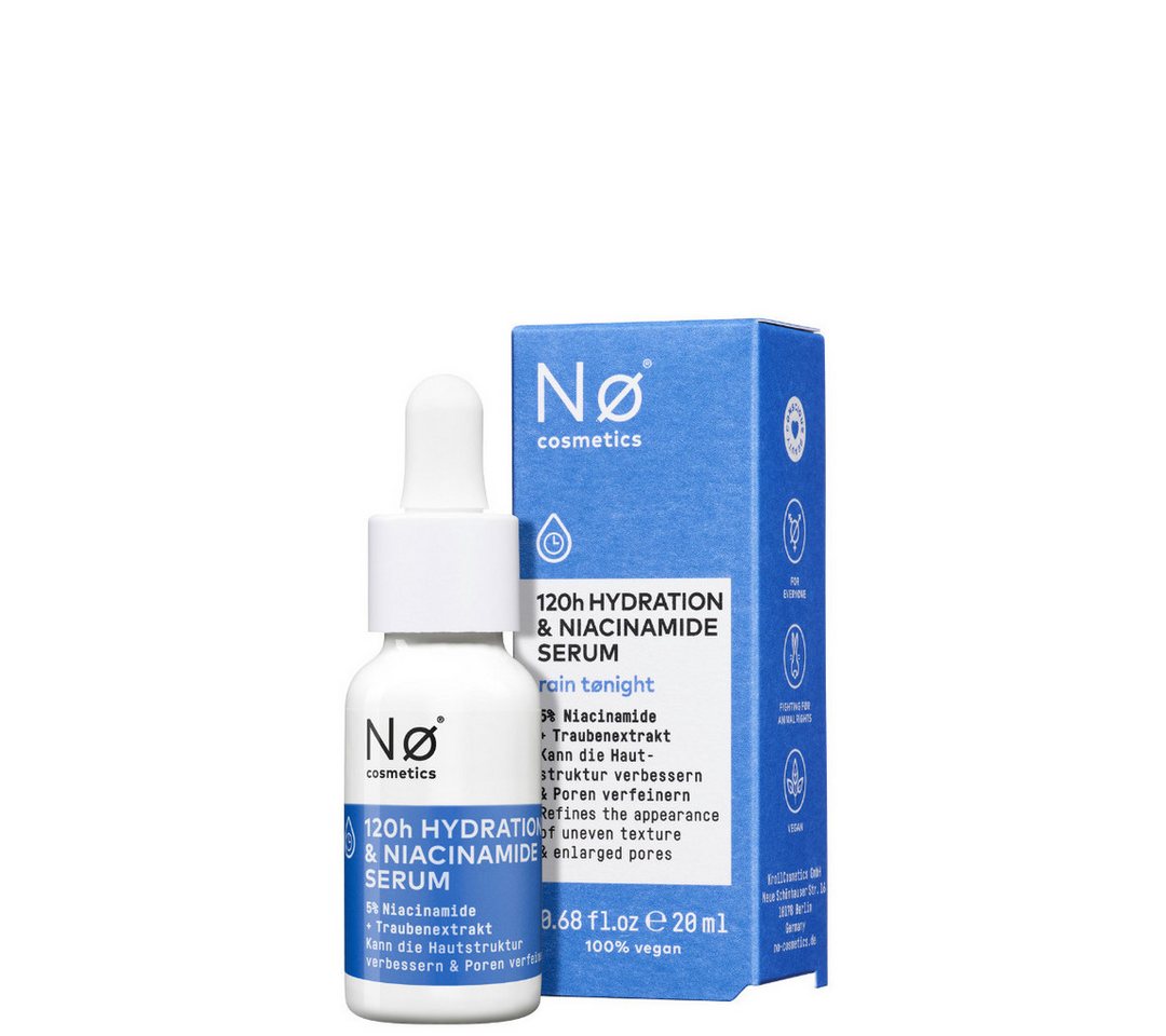 NO Cosmetics Gesichtsserum Rain Tonight 120h Hypersleep Maximum Hydration Serum 20 ml NO Cosmetics Gesichtsserum Rain Tonight 120h Hypersleep Maximum Hydration Serum 20 ml von NO Cosmetics