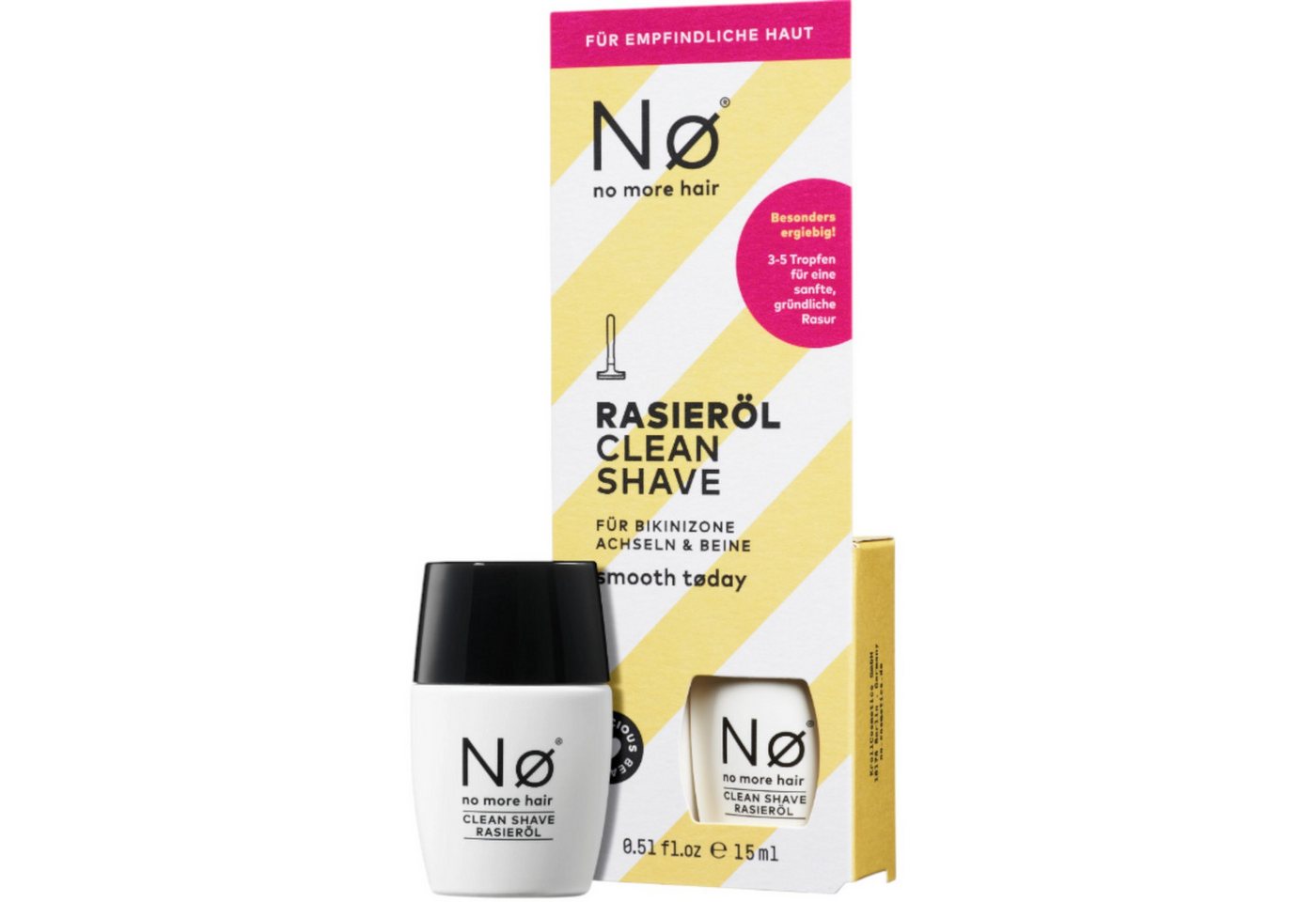 NO Cosmetics Rasieröl Nø Cosmetics smooth tøday Rasieröl 15ml von NO Cosmetics