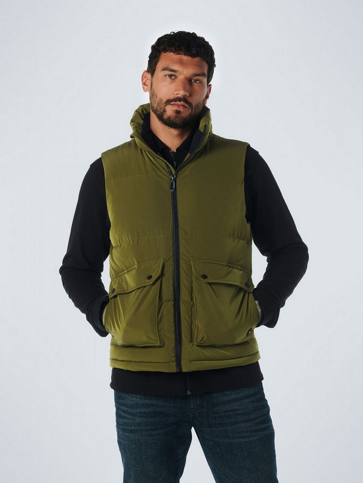 NO EXCESS Allwetterjacke Bodywarmer Padded Army von NO EXCESS