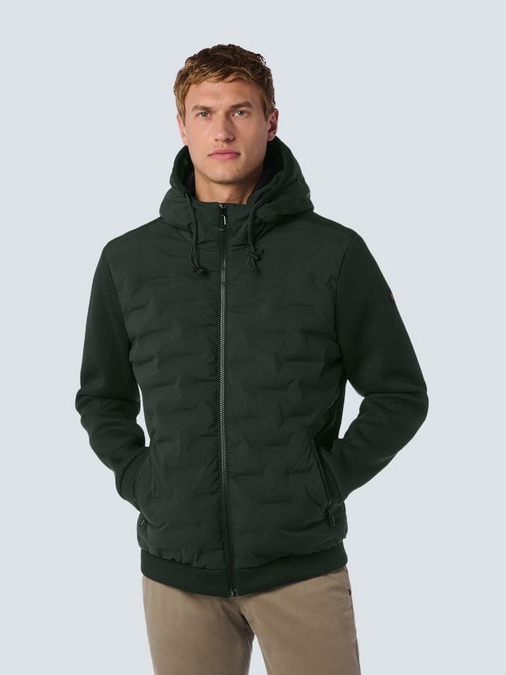 NO EXCESS Anorak Jacket Short Fit Sealed Hooded Knit von NO EXCESS