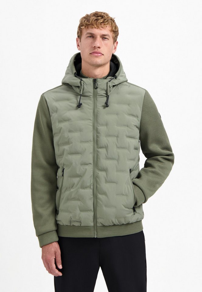 NO EXCESS Anorak Jacket Short Fit Sealed Hooded Knit von NO EXCESS