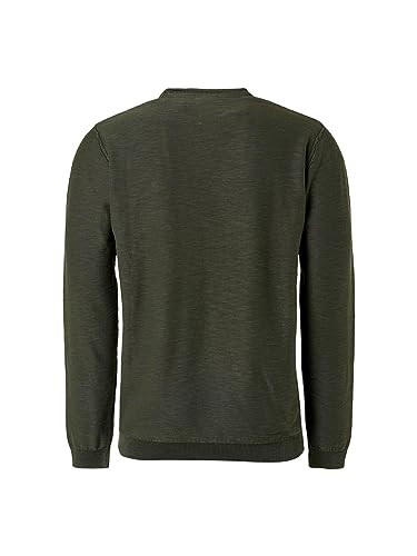 NO EXCESS - Herren Pullover Crewneck (21230801SN), Größe:XXL, Farbe:Dark Green (052) von NO EXCESS