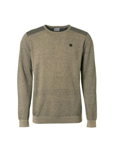 NO EXCESS - Herren Pullover Rundhals (21230821SN), Größe:XL, Farbe:Stone (014) von NO EXCESS