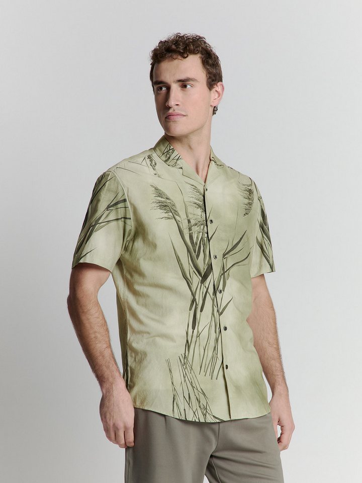 NO EXCESS Kurzarmhemd Shirt Short Sleeve Revers Collar Al von NO EXCESS