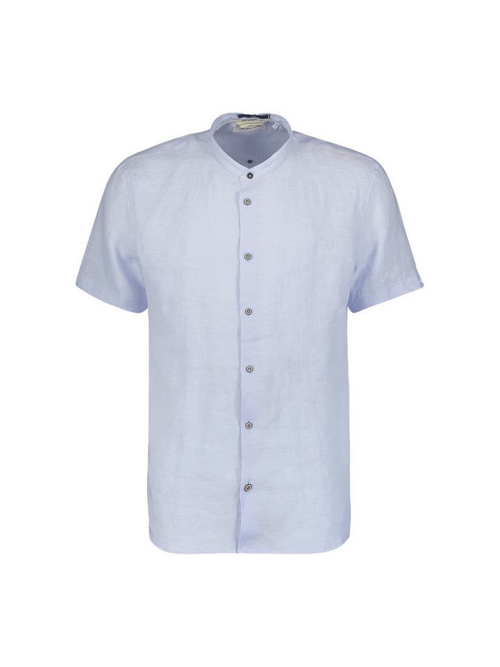 NO EXCESS Kurzarmshirt Shirt Short Sleeve Granddad 2 Tone With Linen NO EXCESS Kurzarmshirt Shirt Short Sleeve Granddad 2 Tone With Linen von NO EXCESS