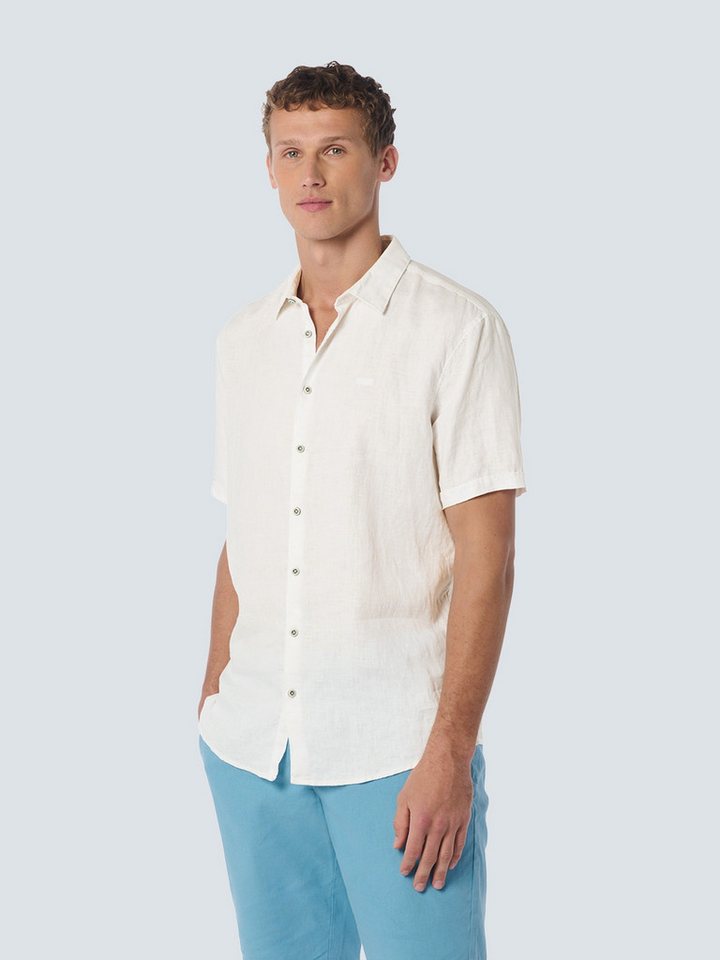 NO EXCESS Kurzarmshirt Shirt Short Sleeve Linen Solid NO EXCESS Kurzarmshirt Shirt Short Sleeve Linen Solid von NO EXCESS