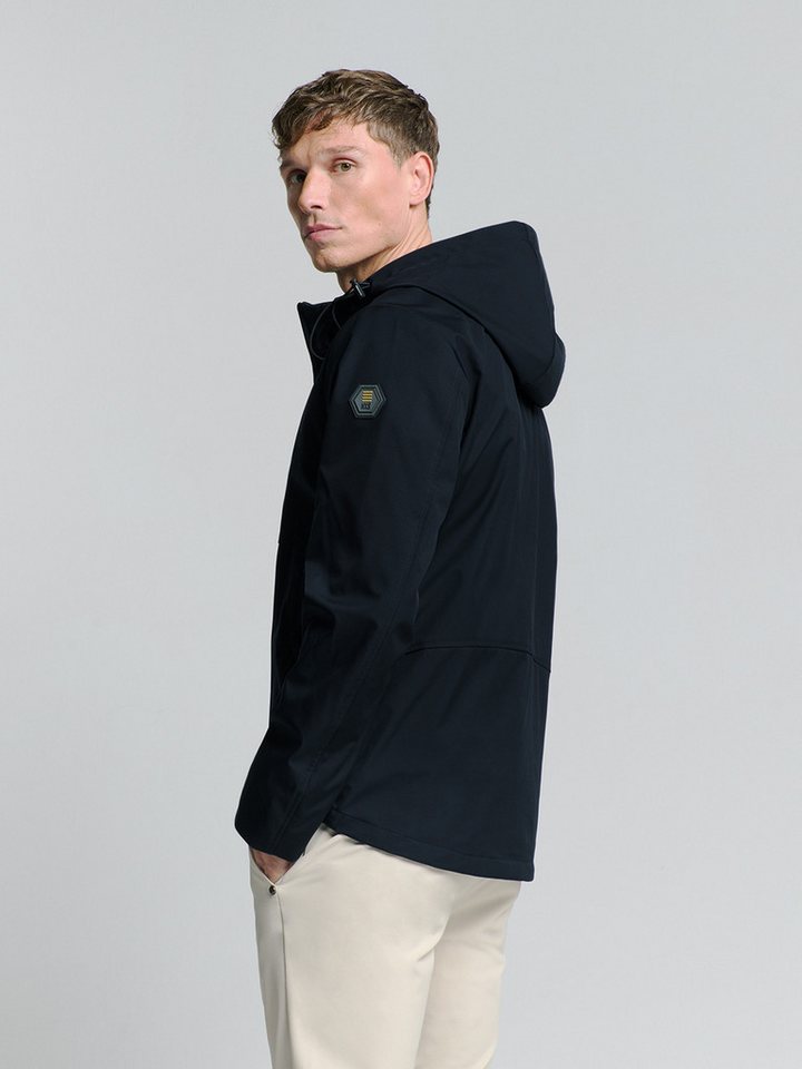NO EXCESS Kurzjacke No Excess Jacke mit Kapuze Jacket Mid Long Hooded von NO EXCESS