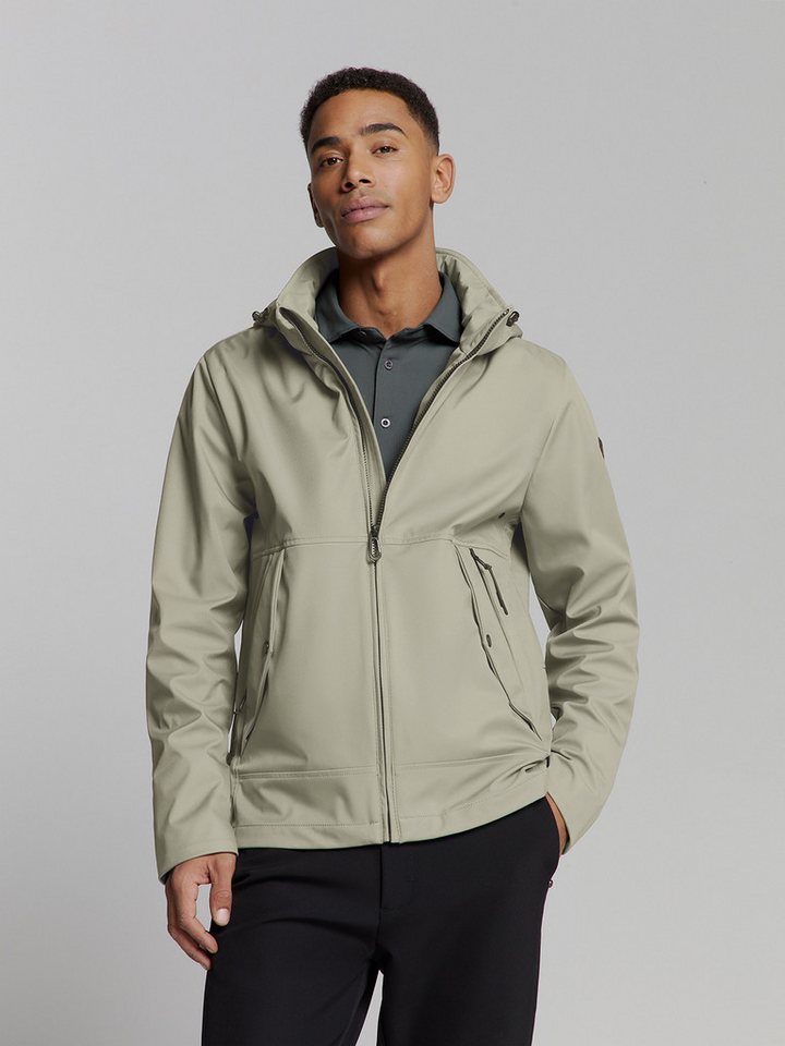 NO EXCESS Kurzjacke No Excess Jacke mit abnehmbarer kapuze von NO EXCESS