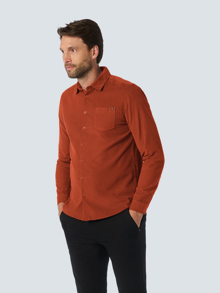 NO EXCESS Langarmhemd No Excess Cordhemd - Stilvoll und Bequem von NO EXCESS