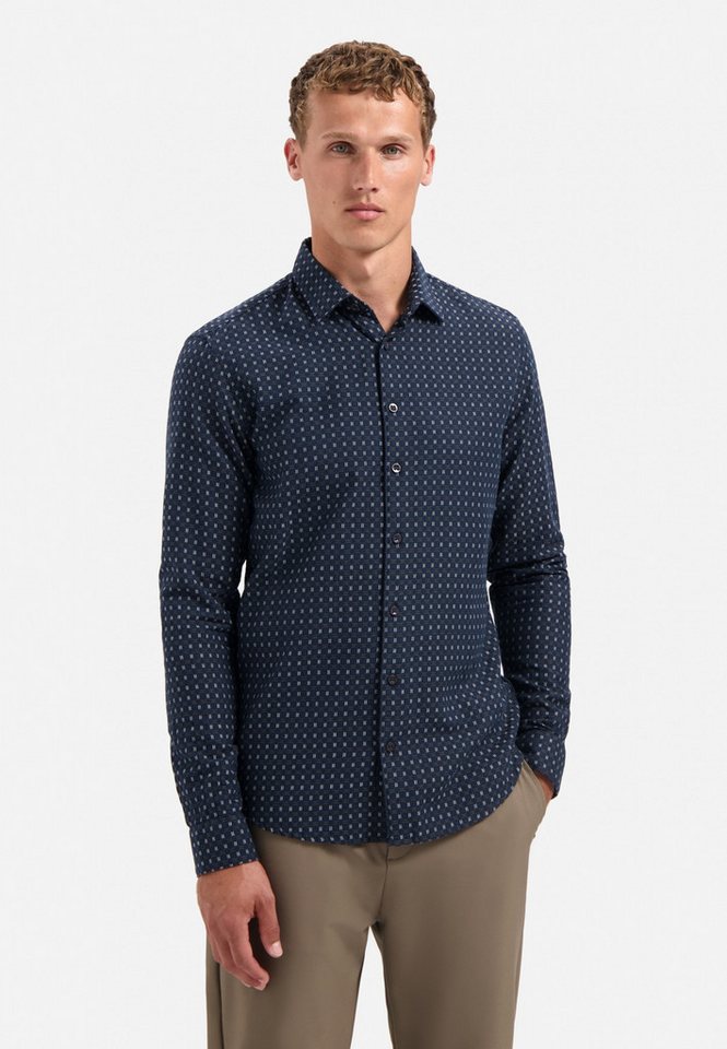 NO EXCESS Langarmhemd No Excess Gewebtes Jacquard-Hemd Shirt Mini Jacquard NO EXCESS Langarmhemd No Excess Gewebtes Jacquard-Hemd Shirt Mini Jacquard von NO EXCESS