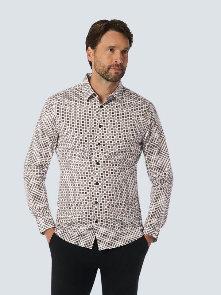 NO EXCESS Langarmhemd No Excess Hemd mit Grafischem Muster - Stilvoll für den Winter NO EXCESS Langarmhemd No Excess Hemd mit Grafischem Muster - Stilvoll für den Winter von NO EXCESS