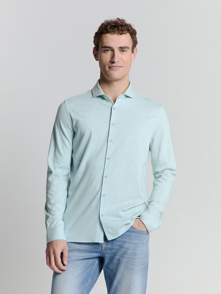 NO EXCESS Langarmhemd No Excess Jerseyhemd von NO EXCESS