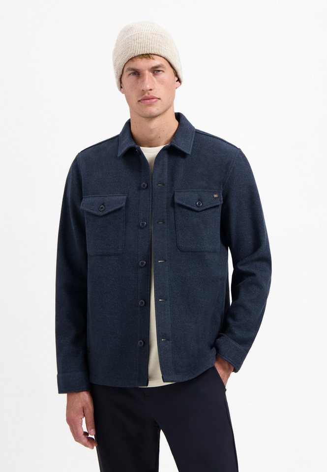 NO EXCESS Langarmhemd No Excess Meliertes Overshirt Overshirt Button Closure Melange NO EXCESS Langarmhemd No Excess Meliertes Overshirt Overshirt Button Closure Melange von NO EXCESS