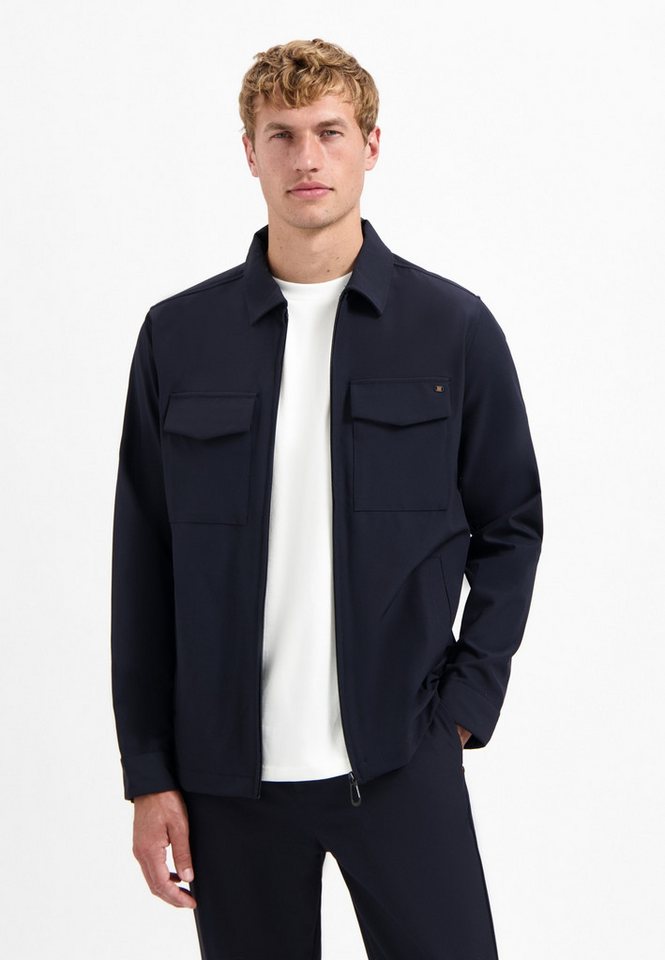 NO EXCESS Langarmhemd No Excess Sedoc-Reise-Overshirt von NO EXCESS
