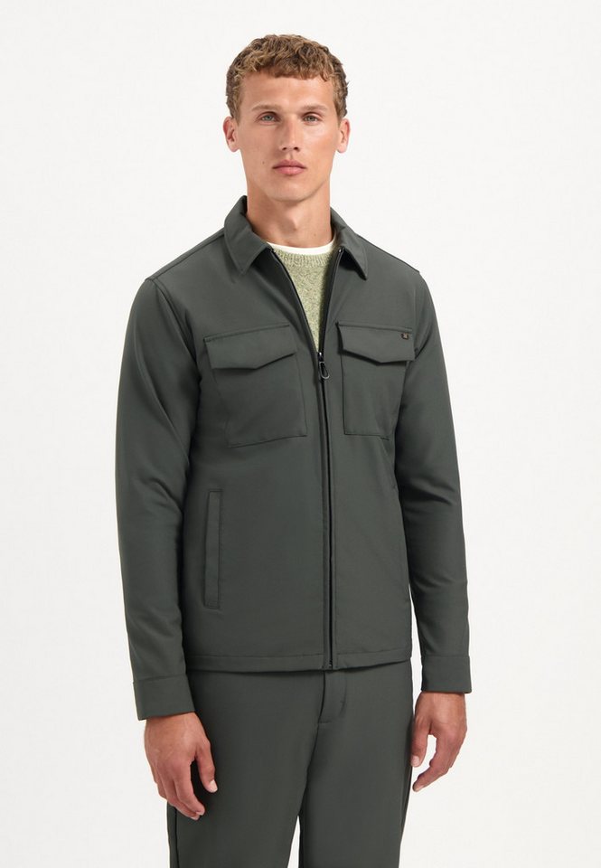 NO EXCESS Langarmhemd No Excess Sedoc-Reise-Overshirt von NO EXCESS