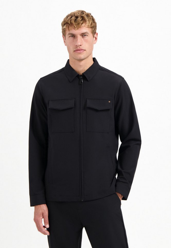 NO EXCESS Langarmhemd No Excess Sedoc-Reise-Overshirt von NO EXCESS